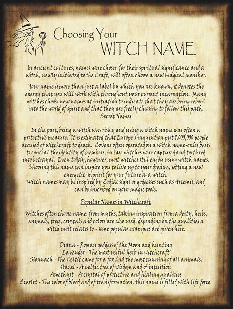 The Witch's Guide to Finding Your Name: Uncover Your True Magical Self